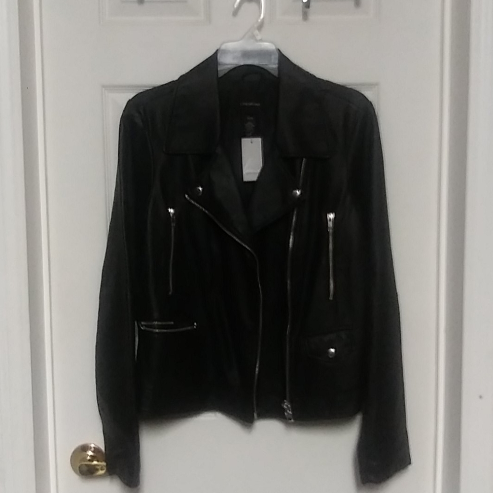 Lane Bryant Leather Jacket NWT